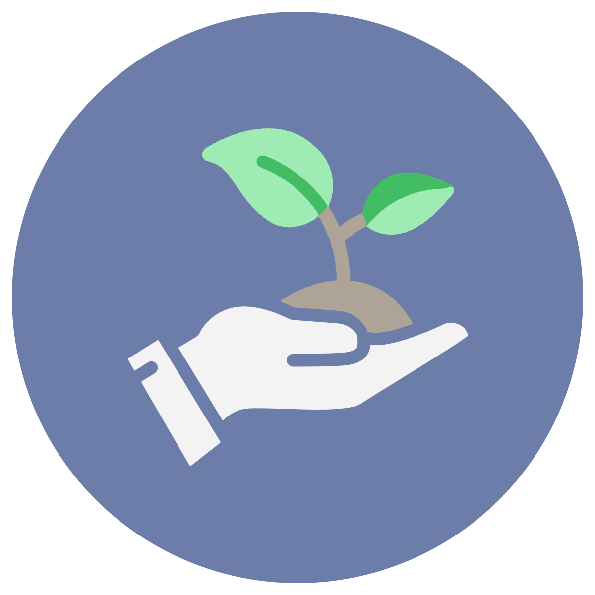 icon depicting environmental care